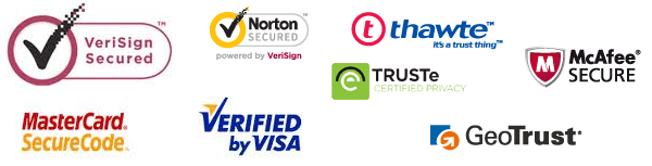 Trust Signals Example showing security badges and trust indicators